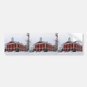 Autocollant De Voiture Neige du palais de justice