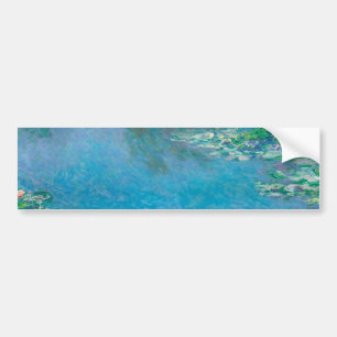Autocollant De Voiture Nénuphars de Claude Monet Fine Art Painting