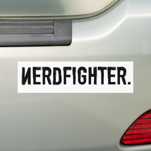 Autocollant De Voiture Nerdfighter (En voiture)