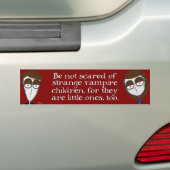 Autocollant De Voiture N'est pas effrayé des enfants de vampire… (En voiture)