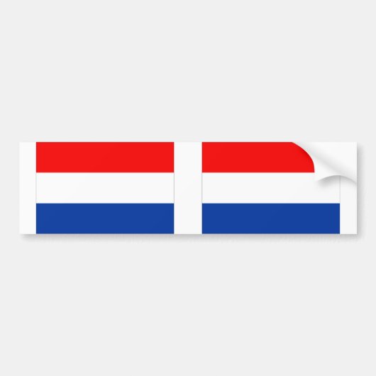 Autocollant De Voiture Netherlands flag (Devant)