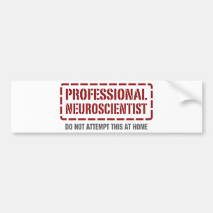 Autocollant De Voiture Neurologiste professionnel