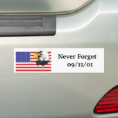 Autocollant De Voiture Never Forget 09/11/01 (En voiture)