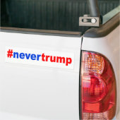 Autocollant De Voiture "#nevertrump " (Sur camion)