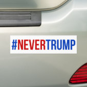 Autocollant De Voiture #nevertrump (En voiture)
