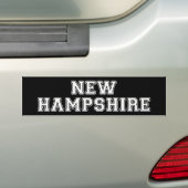 Autocollant De Voiture New Hampshire (En voiture)