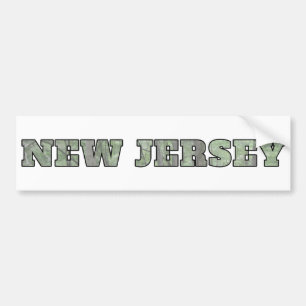 Autocollant De Voiture New Jersey