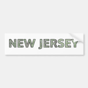 Autocollant De Voiture New Jersey