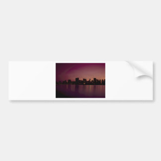 Autocollant De Voiture New York Skyline à Dusk
