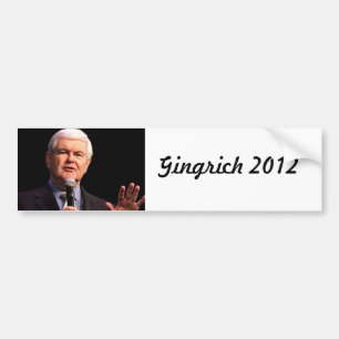 Autocollant De Voiture Newt Gingrich