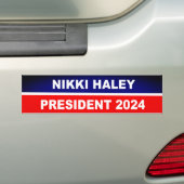 Autocollant De Voiture Nikki Haley 2024 (En voiture)