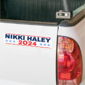 Autocollant De Voiture Nikki Haley 2024 (Sur camion)