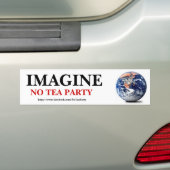 Autocollant De Voiture N'imaginez aucun thé (En voiture)