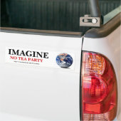 Autocollant De Voiture N'imaginez aucun thé (Sur camion)