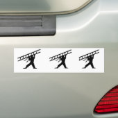 Autocollant De Voiture ninja 3 d'échelle (En voiture)