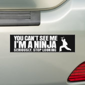 Autocollant De Voiture Ninja invisible (En voiture)