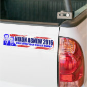 Autocollant De Voiture Nixon/Agnew 2016 (Sur camion)