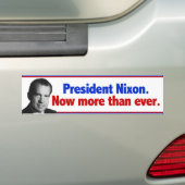Autocollant De Voiture Nixon maintenant plus que jamais (En voiture)