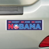 AUTOCOLLANT DE VOITURE NOBAMA (En voiture)