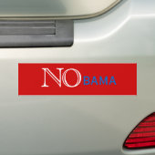 Autocollant De Voiture NoBAMA (En voiture)