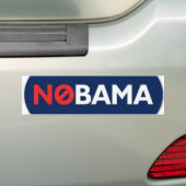 AUTOCOLLANT DE VOITURE NOBAMA (En voiture)