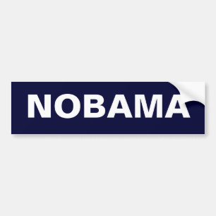 AUTOCOLLANT DE VOITURE NOBAMA