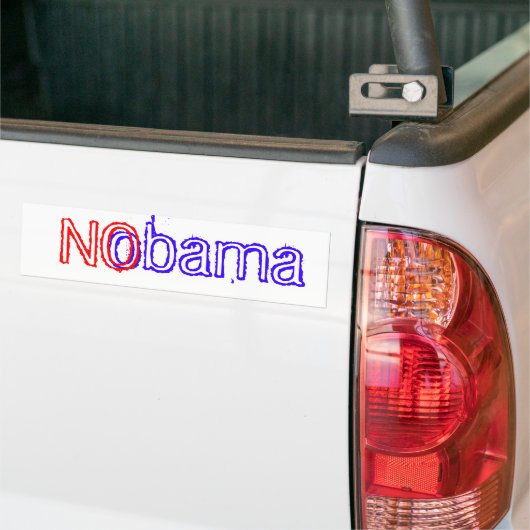 Autocollant De Voiture NObama (Sur camion)