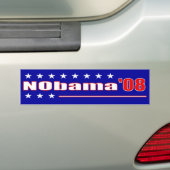 Autocollant De Voiture NObama (En voiture)