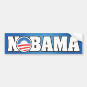 AUTOCOLLANT DE VOITURE NOBAMA (Devant)