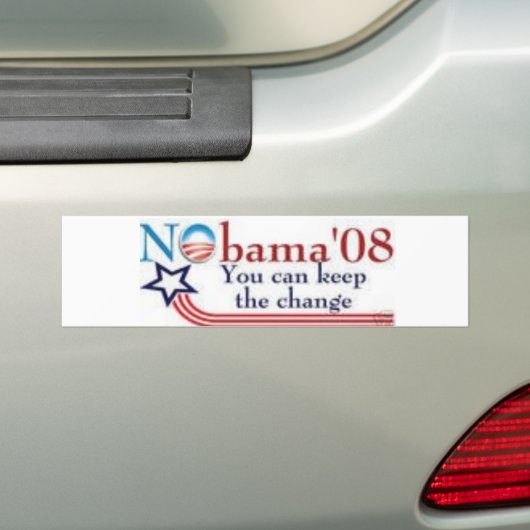 Autocollant De Voiture nobama (En voiture)