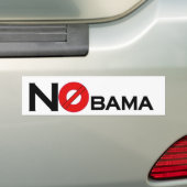 Autocollant De Voiture NObama (En voiture)