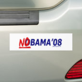 Autocollant De Voiture nobama2 (En voiture)
