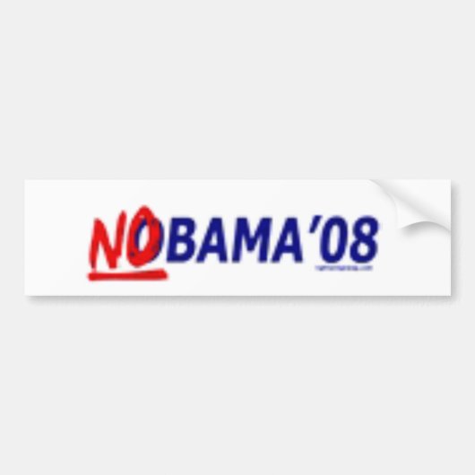 Autocollant De Voiture nobama2 (Devant)