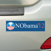 Autocollant De Voiture NObama 12 (En voiture)