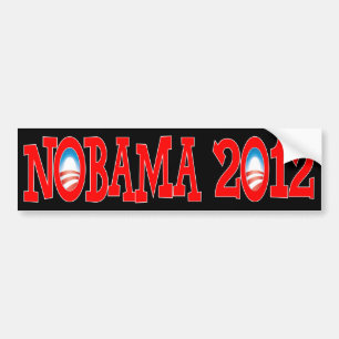 Autocollant De Voiture NOBAMA 2012 - Anti Obama