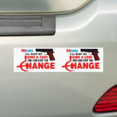 Autocollant De Voiture Nobama - gardez le changement ! (En voiture)