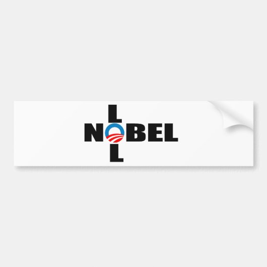 AUTOCOLLANT DE VOITURE NOBEL LOL (Devant)