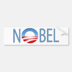 AUTOCOLLANT DE VOITURE NOBEL OBAMA