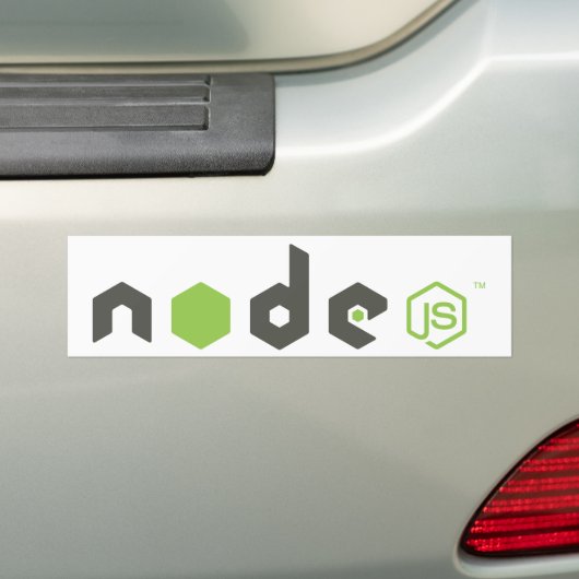 Autocollant De Voiture Node.js - Lumière (En voiture)