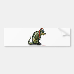 Autocollant De Voiture Noël Armadillo