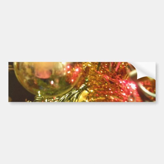 Autocollant De Voiture Noël se reflétant (Devant)