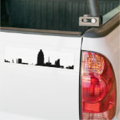 Autocollant De Voiture Noir blanc New York Silhouette (Sur camion)