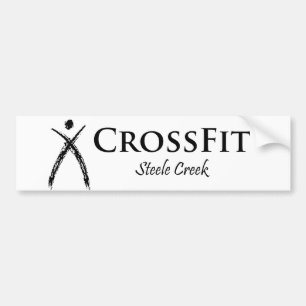 Autocollant De Voiture Noir de logo de CrossFit