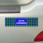Autocollant De Voiture Nom Clan Gordon Tartan (En voiture)
