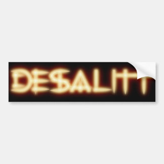 Autocollant De Voiture Nommez votre adhésif pour pare-chocs