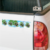 AUTOCOLLANT DE VOITURE NON OGM (Sur camion)
