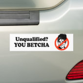 Autocollant De Voiture Non qualifié. Vous Betcha. (En voiture)