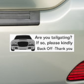 Autocollant De Voiture Non-respect des distances de sécurité ? (En voiture)