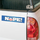 AUTOCOLLANT DE VOITURE NOPE (Sur camion)