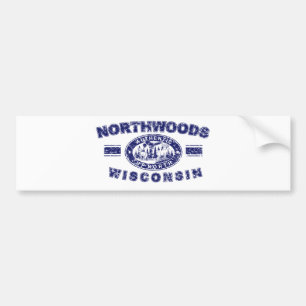 Autocollant De Voiture Northwoods-Affligé [Conv